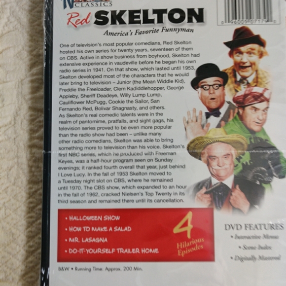TV Classics Red Skeleton America's Favorite Funny Man Two VHS Set, New Sealed - Picture 10 of 11